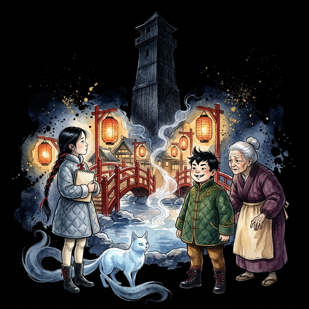 The Twin Detectives and the Vanished Flames